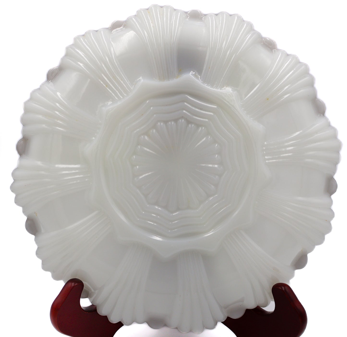 Anchor Hocking Milk Glass Plate