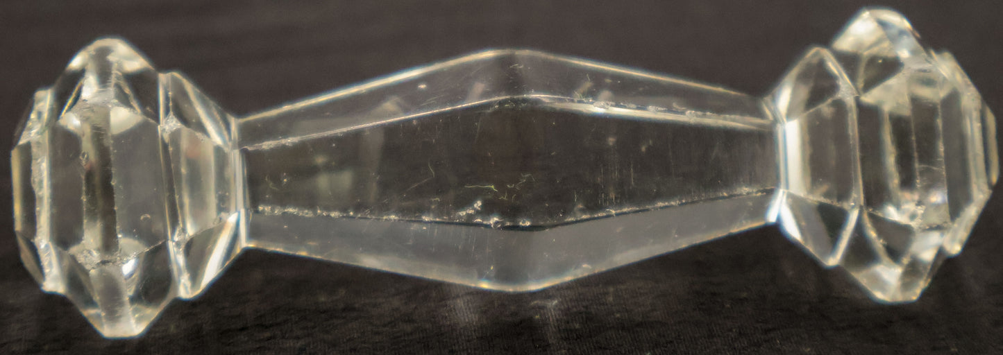 Antique Crystal Knife Spoon Rest