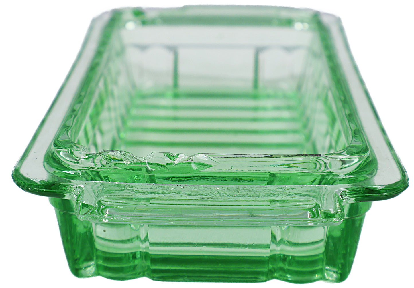 Depression Glass Butter Dish -SOLD