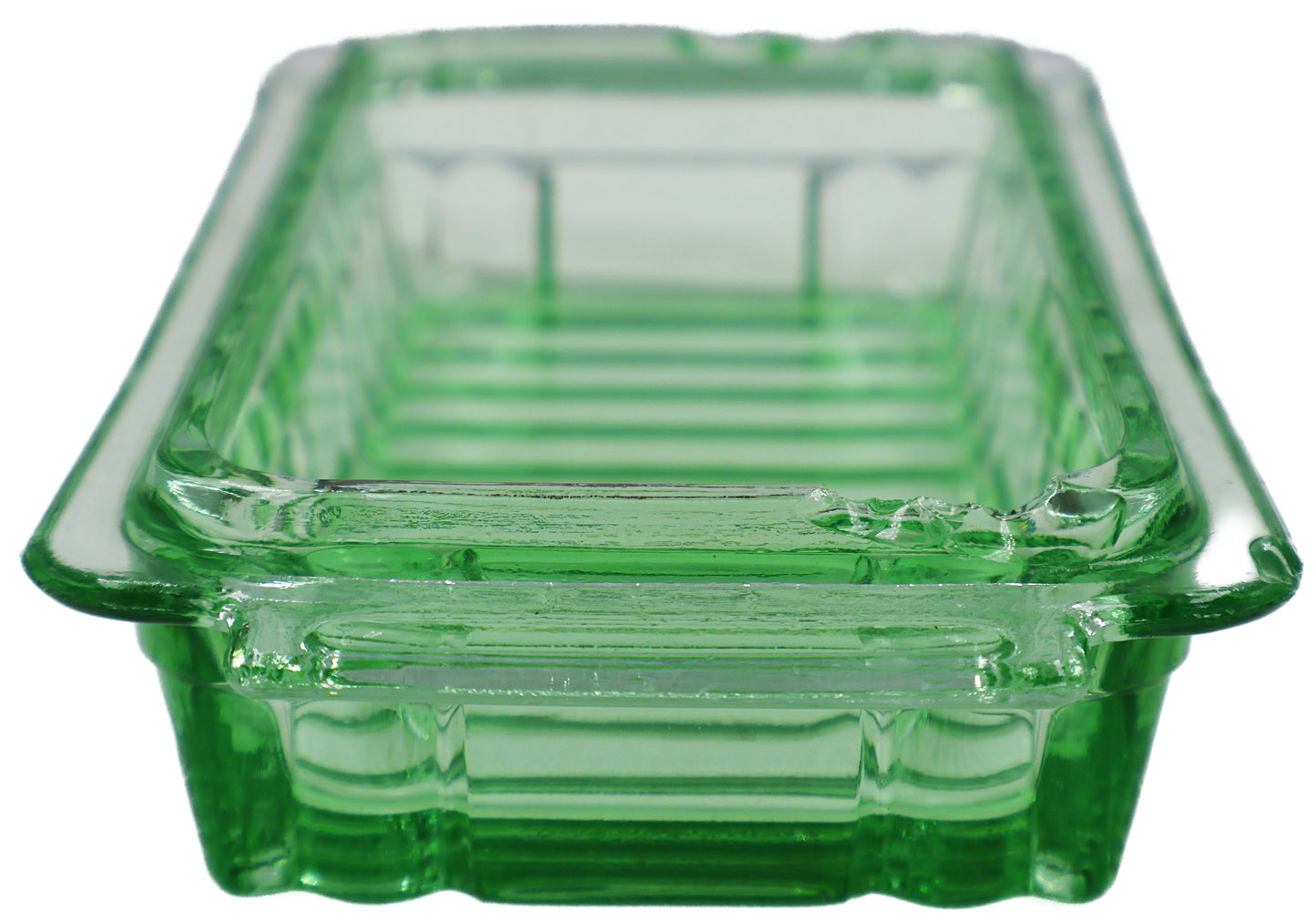 Depression Glass Butter Dish -SOLD