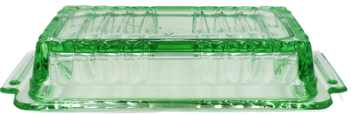 Depression Glass Butter Dish -SOLD