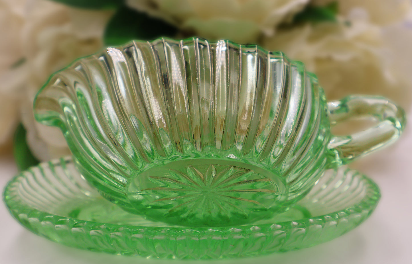 Sauce Boat Depression Glass - SOLD