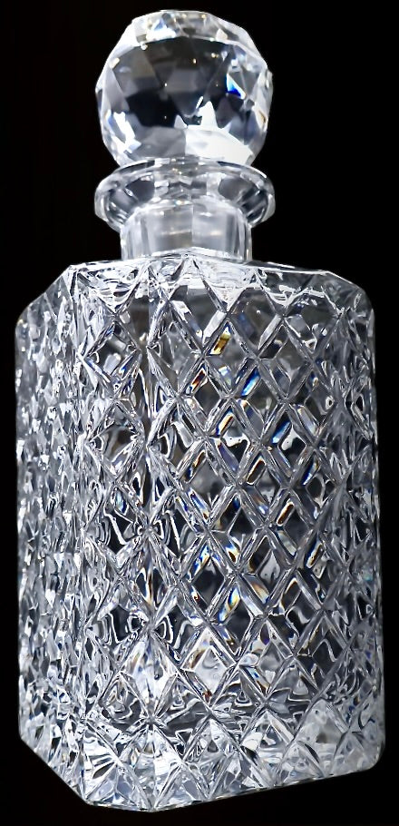 Lead Cystal Whiskey Decanter