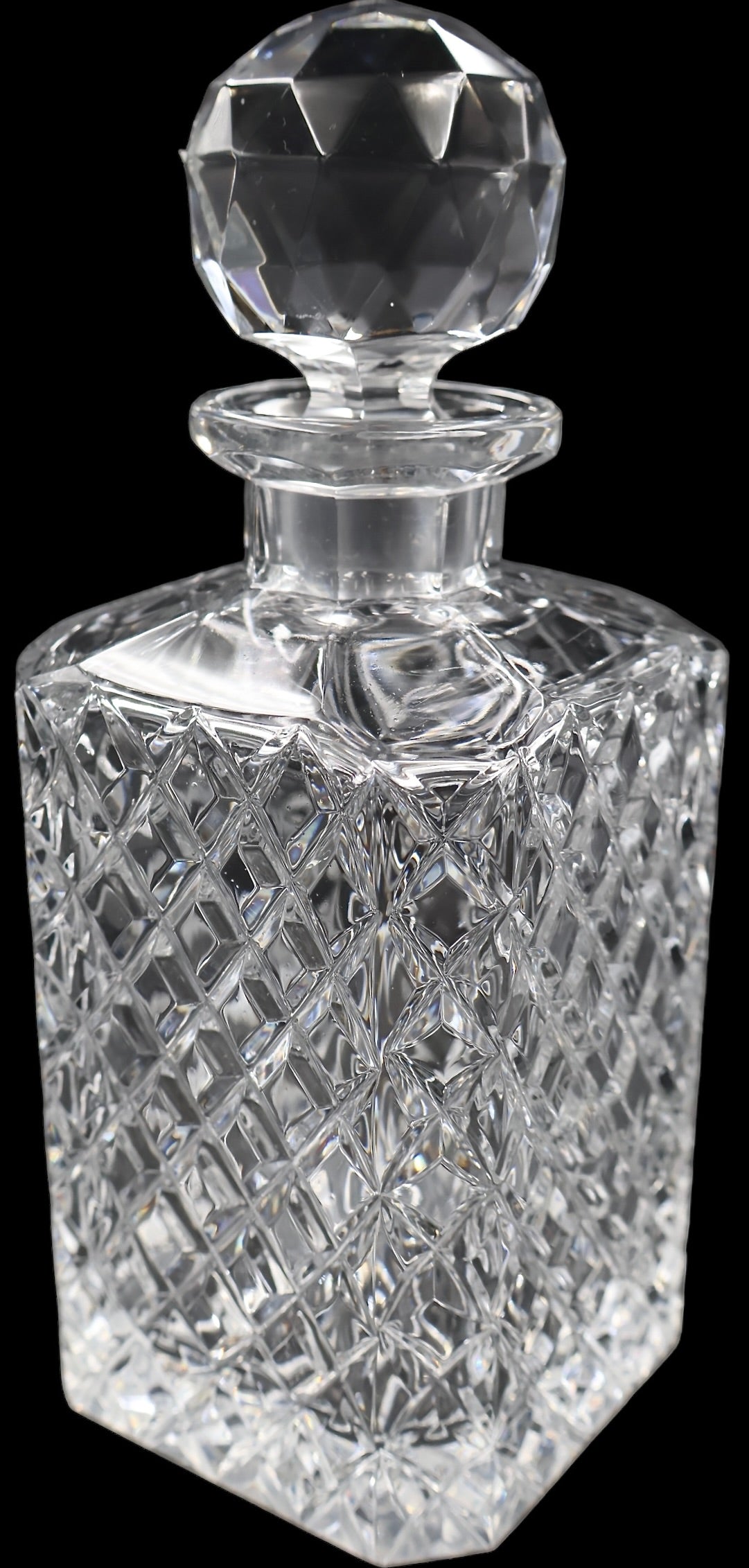 Lead Cystal Whiskey Decanter