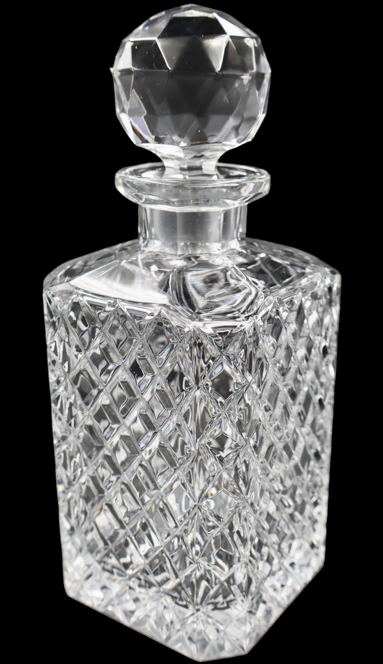 Lead Cystal Whiskey Decanter