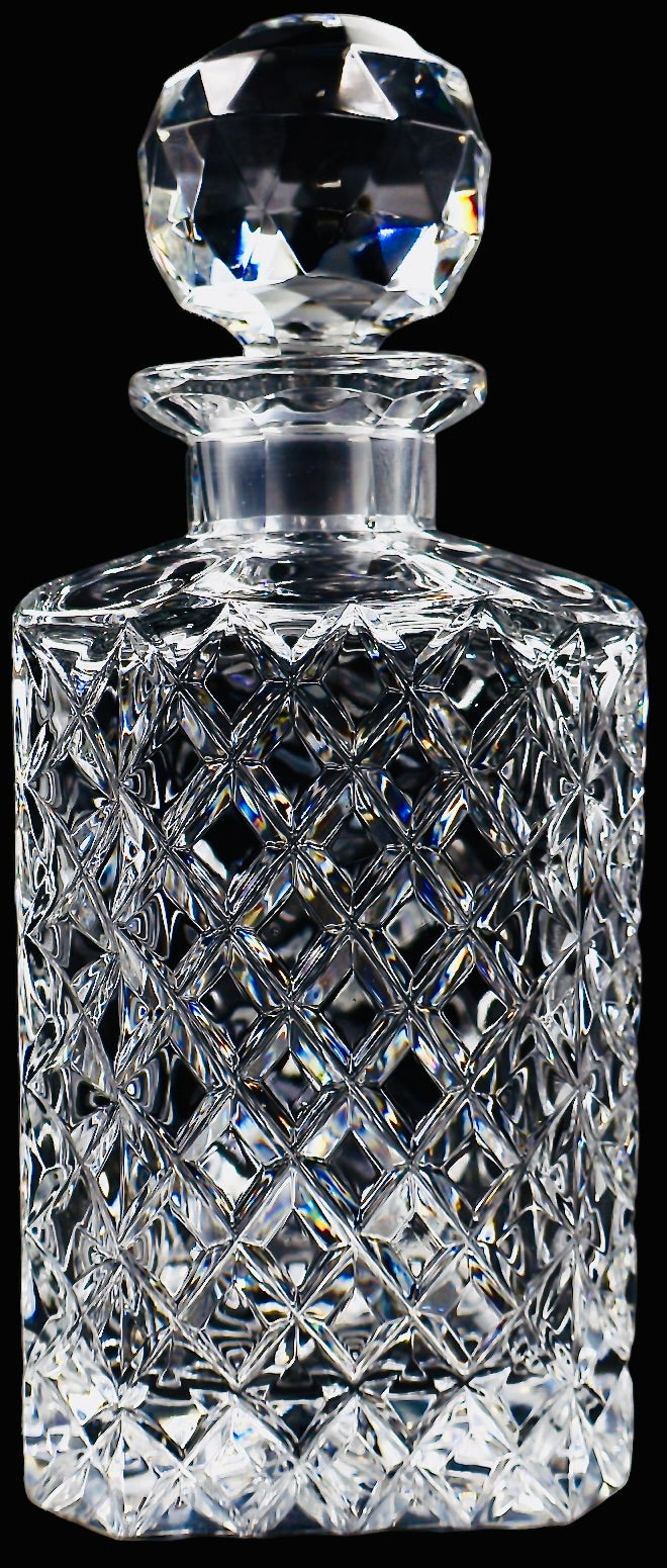 Lead Cystal Whiskey Decanter