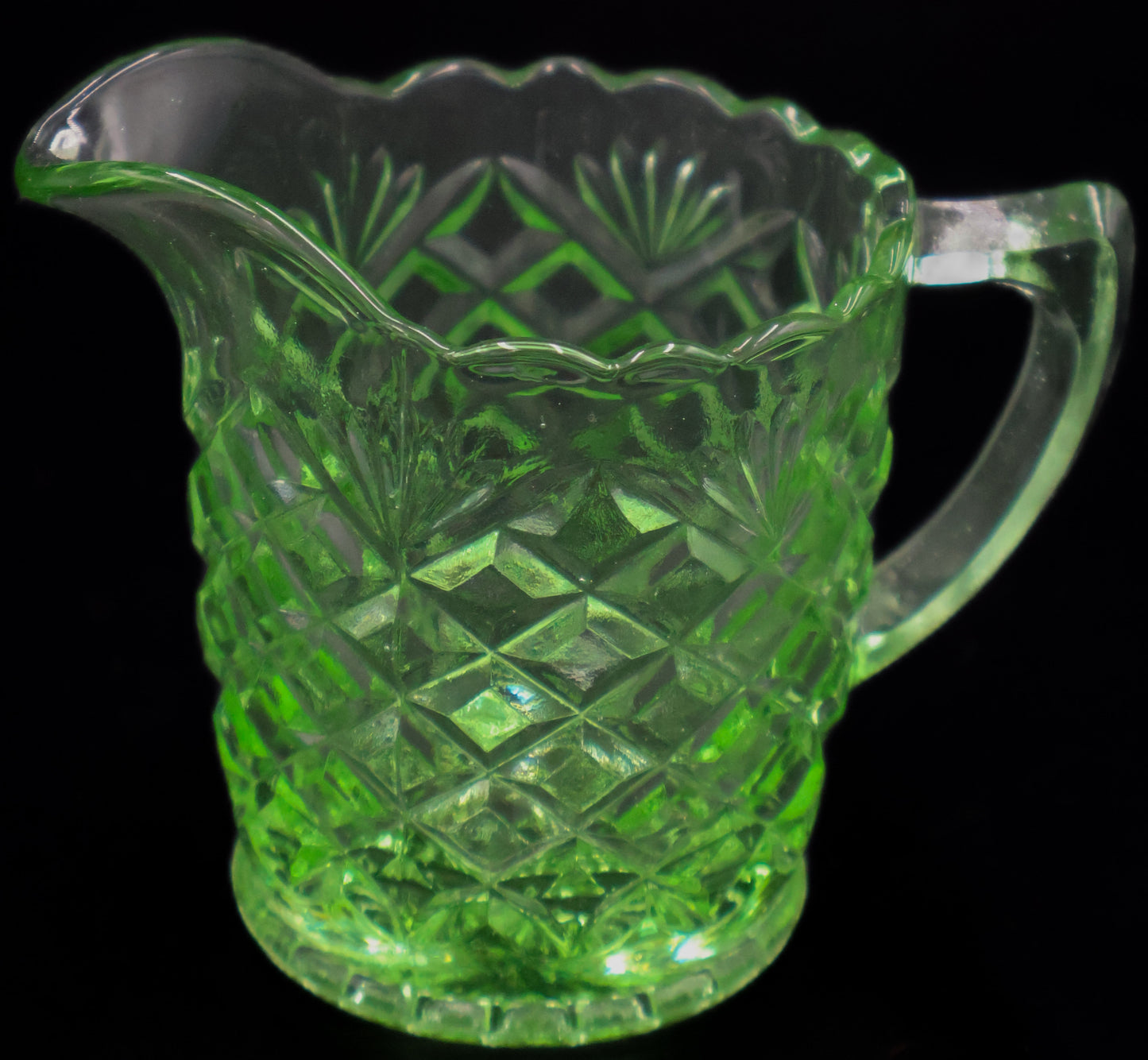 Milk Jug Depression Glass