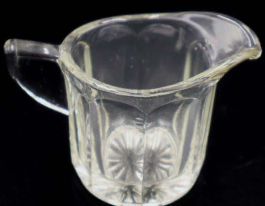 Crown Crystal Art Deco Sauce Jug