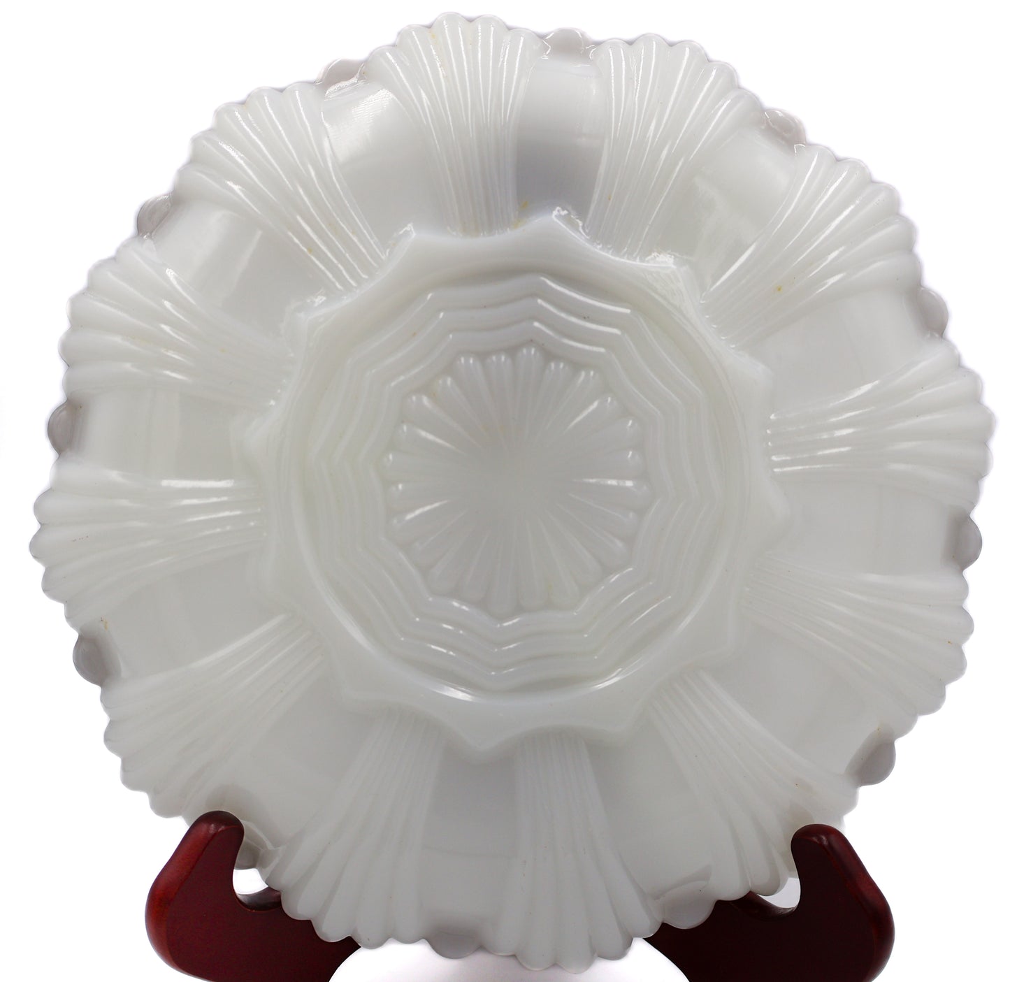 Anchor Hocking Milk Glass Plate