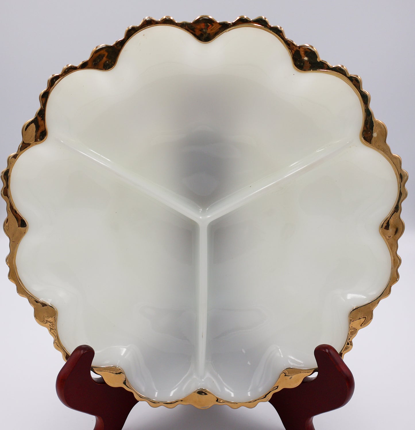 Anchor Hocking Milk Glass Plate