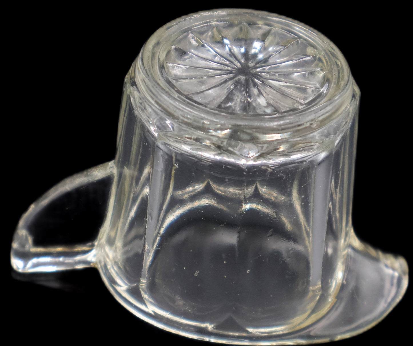 Crown Crystal Art Deco Sauce Jug