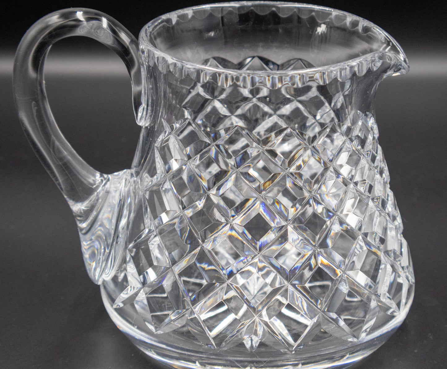 Diamond Cut Crystal Water Jug