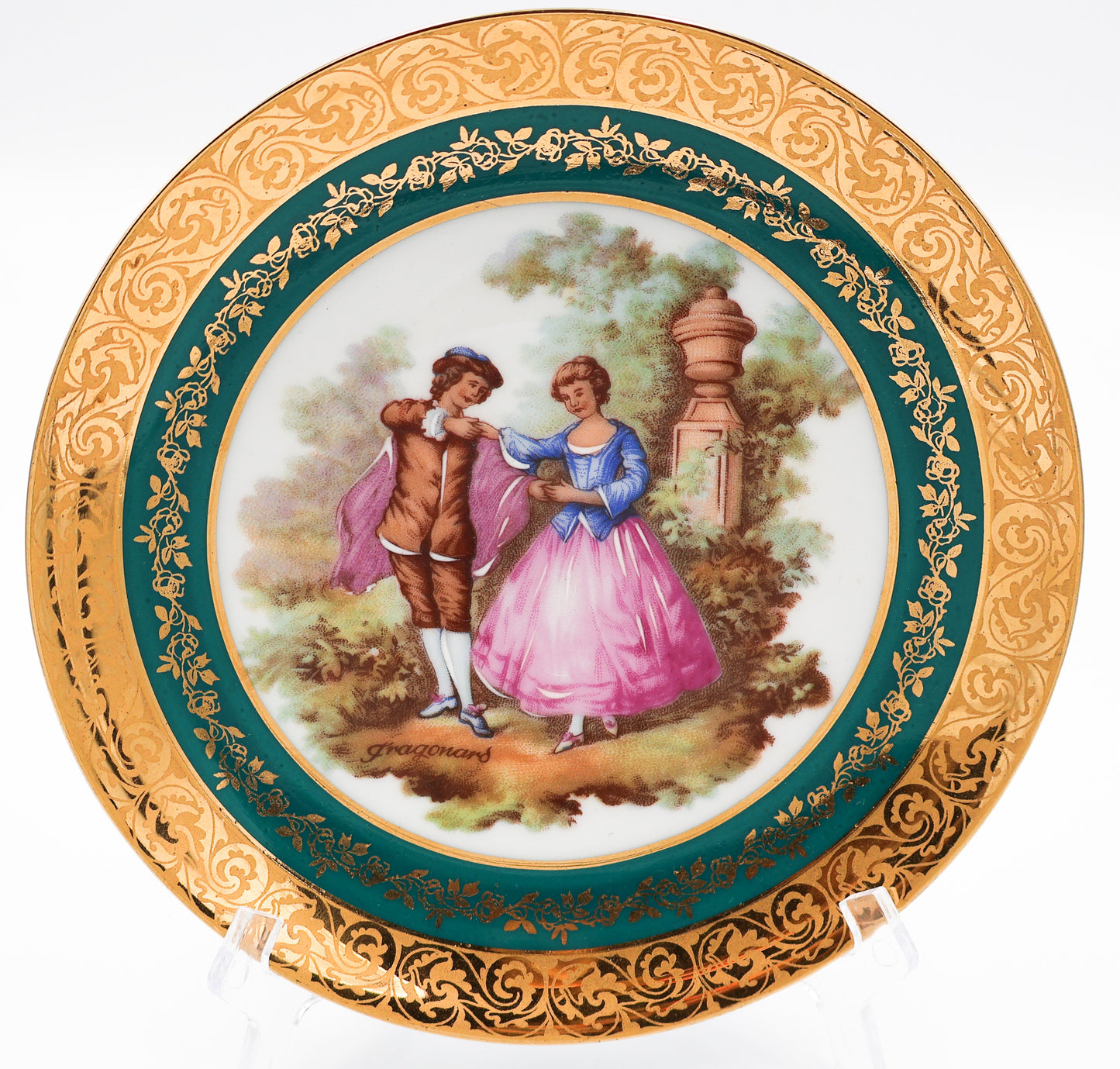 Limoges Monarch Plate